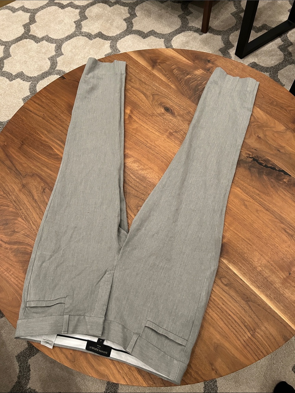 Banana Republic Light Gray Pants